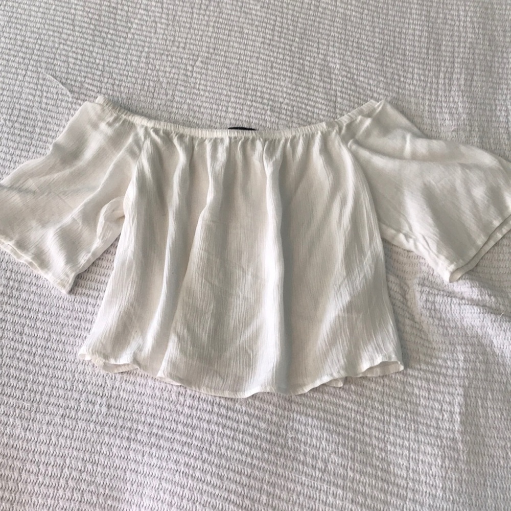Off the shoulder blouse